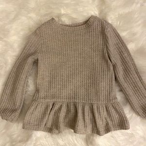 Cat & Jack Peplum Top